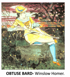 Tile - Winslow Homer - Obtuse