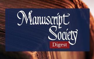 Manuscript Society Digest featured image