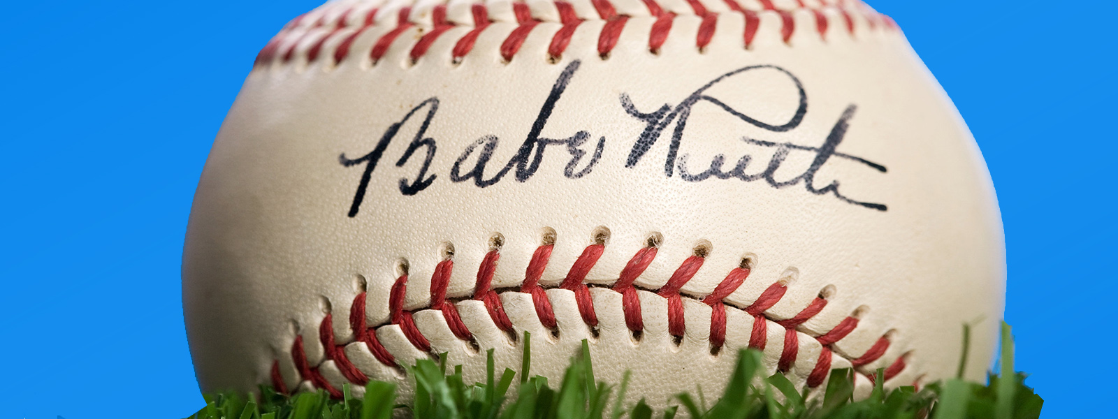baseball signed by Babe Ruth