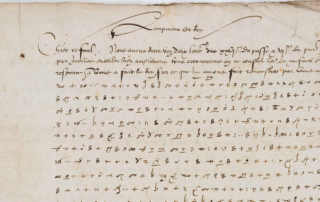 fragment letter from Charles V to French Ambassador